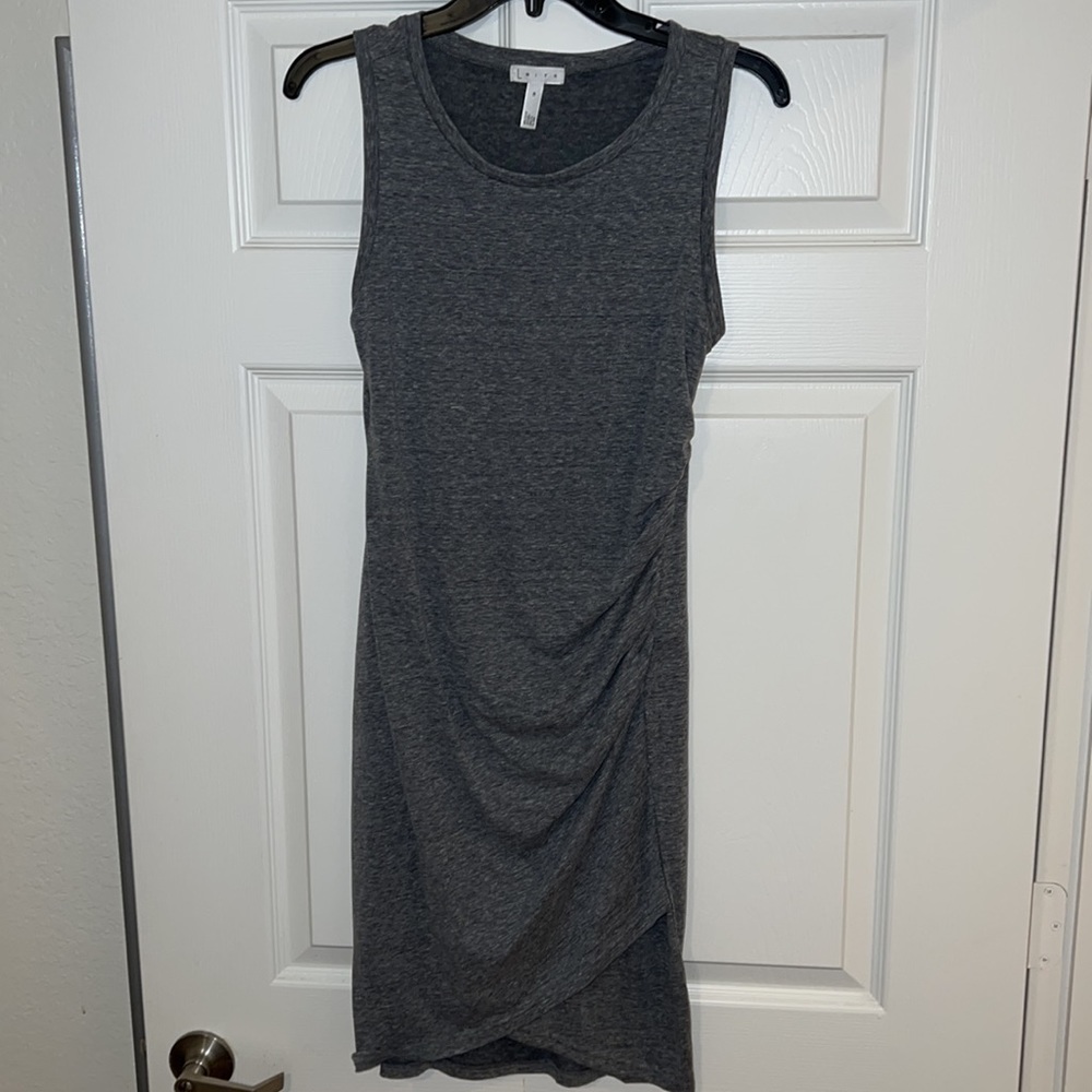 Leith ruched tank dress size M